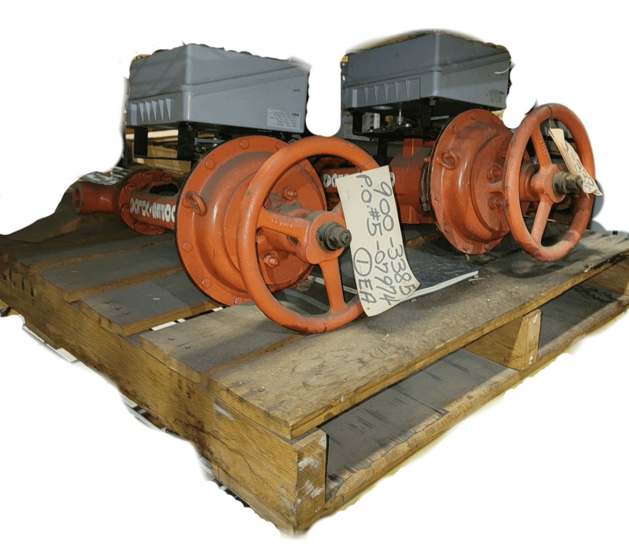 BULK LOT OF CONTROLLERS, MODULES, CONVERTERS, MAGNATROL QTY 4 PALLETS - INDUSTRIAL PARTS