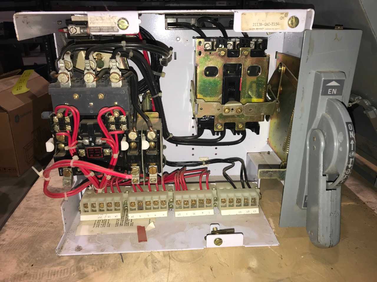 ALLEN BRADLEY MCC BUCKET SIZE 2 STARTER 50A BREAKER (QTY 2) - CIRCUIT BREAKERS