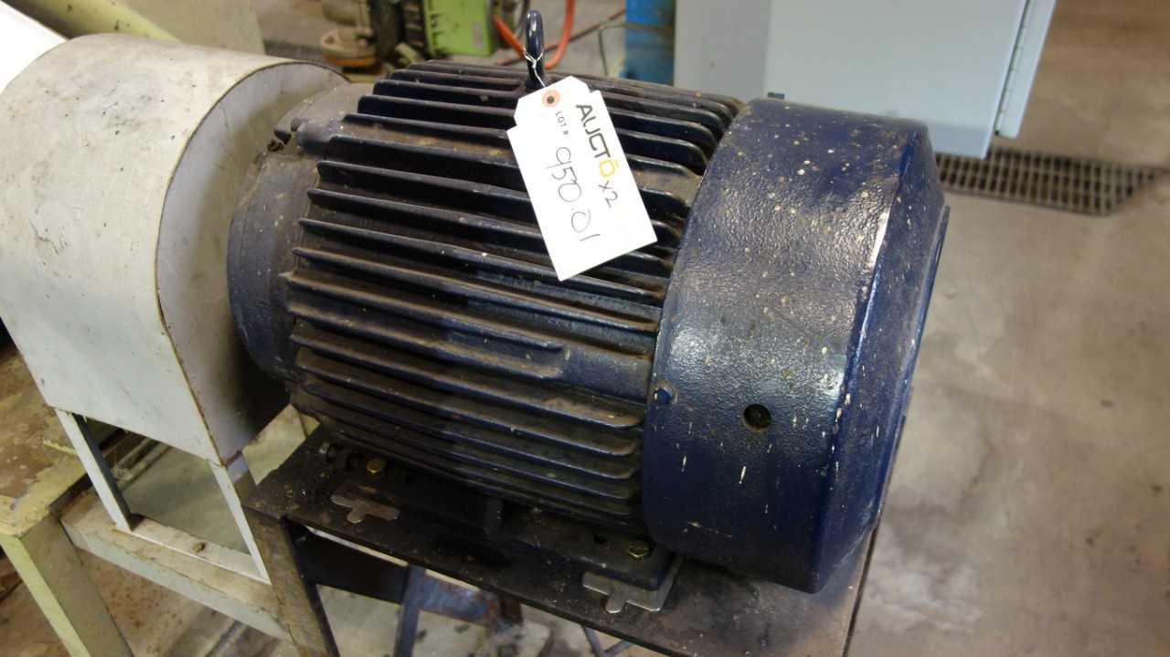 LOT OF 2 MARATHON 184T 15HP 460V-AC AC MOTOR - ELECTRIC MOTORS