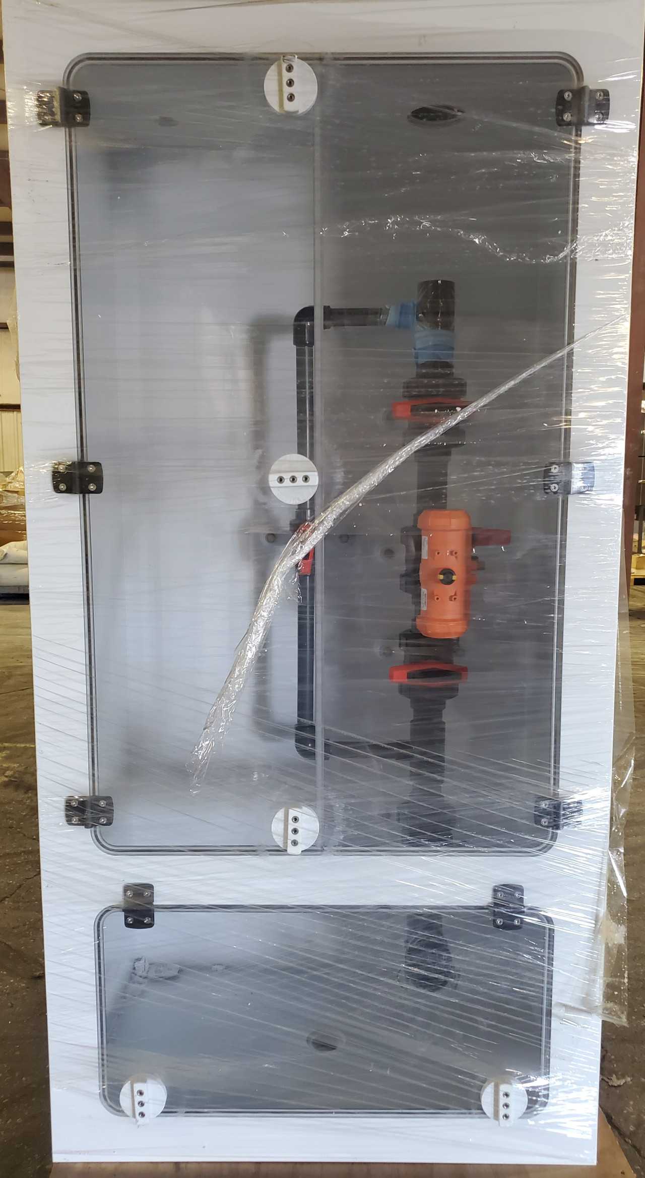 Georg Fischer Encased Pneumatically Actuated Piping w/ Manual Override - VALVES