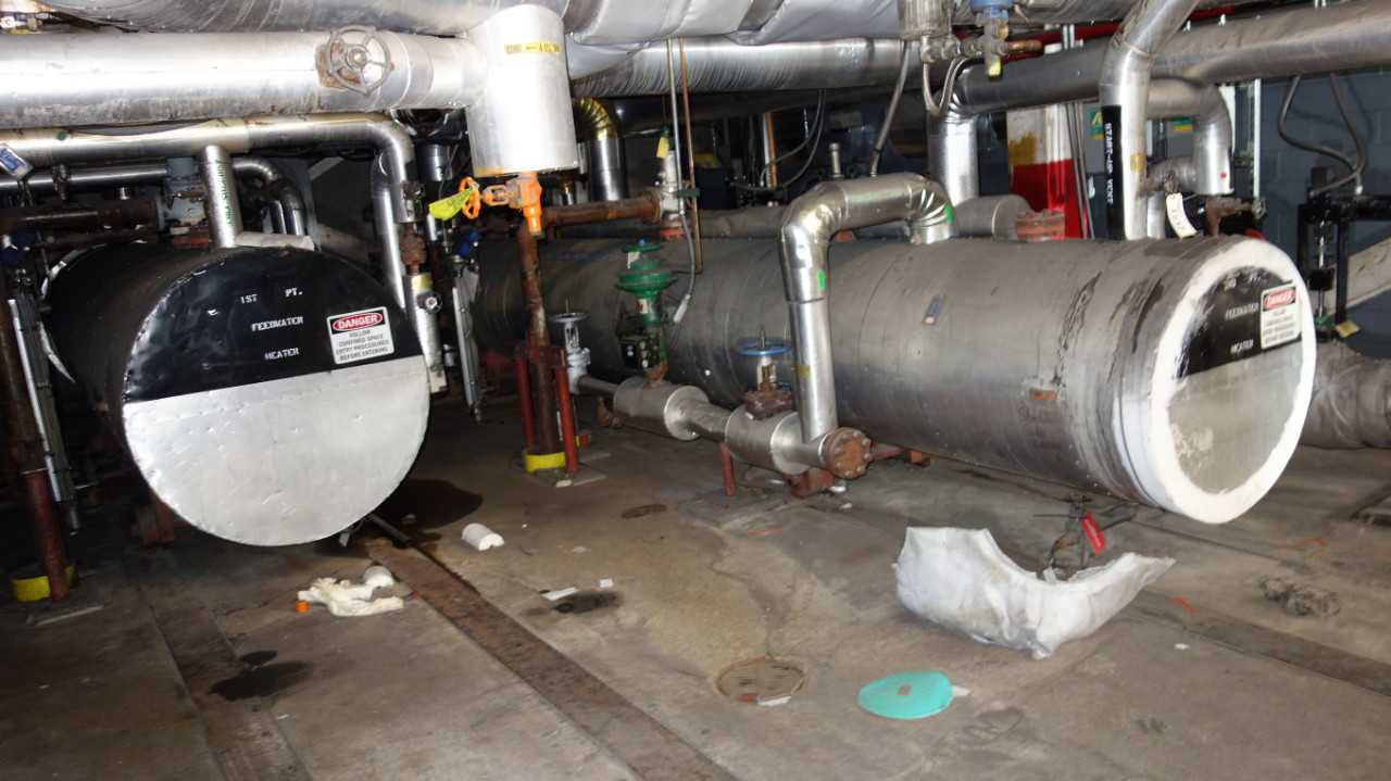 LOT OF 2 YUBA FEEDWATER HEAT EXCHANGERS