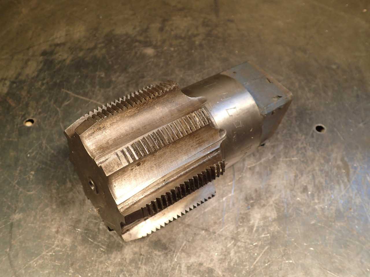 Gardner 3" -9N 9 TPI Hand Thread Tap: 8-Flute, 2-3/4" Long Flutes, 6" OAL, AS-IS - MACHINING ACCESSORIES & TOOLING