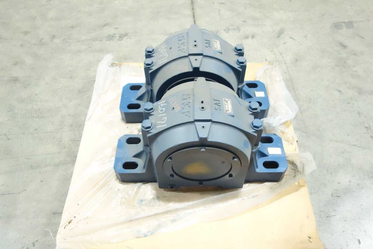 LOT OF 2 SKF  SAF-240-88  PILLOW BLOCK BEARING HOUSINGS - BEARINGS