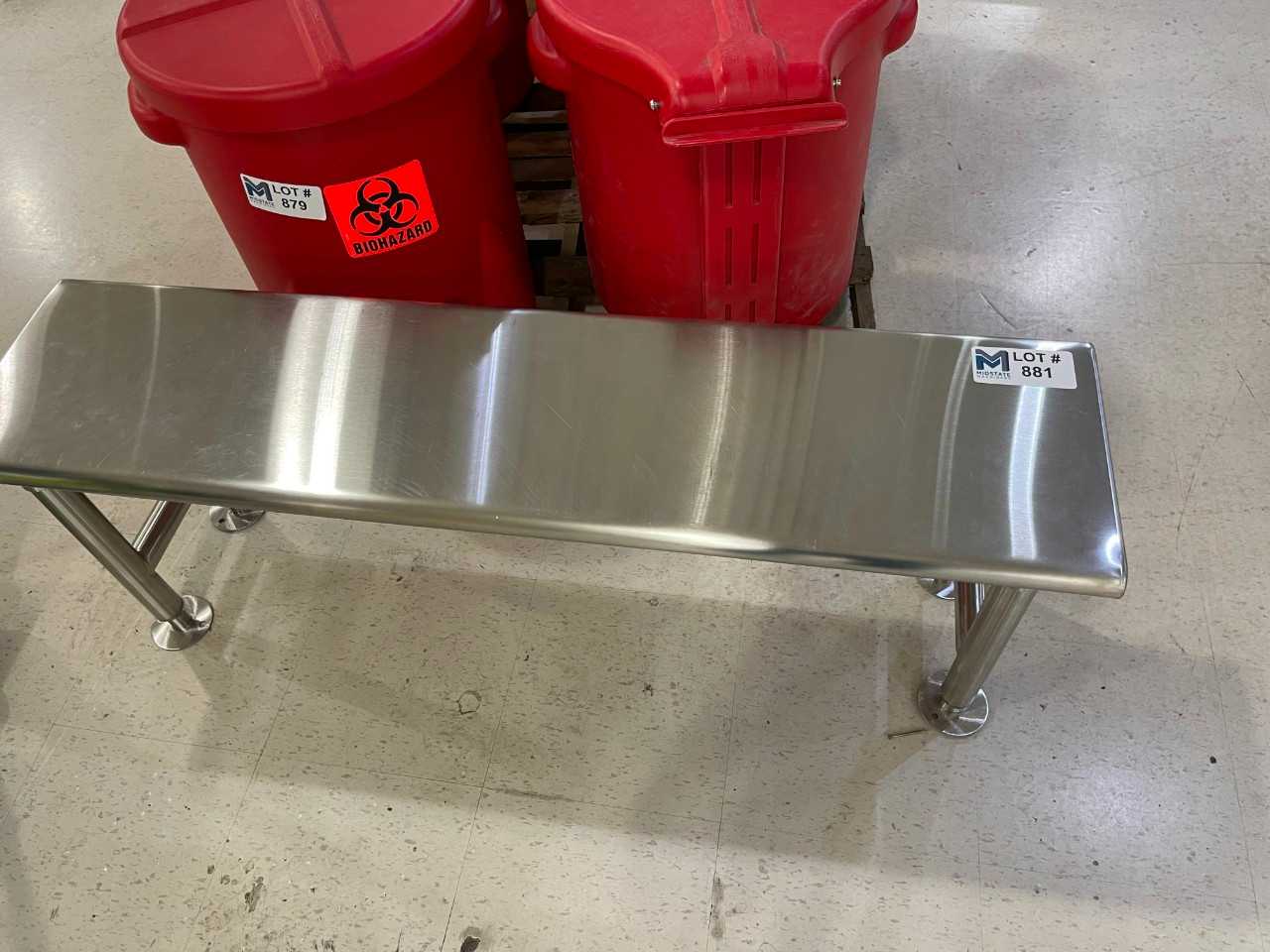 Stainless Steel Bench - FOOD & BEVERAGE