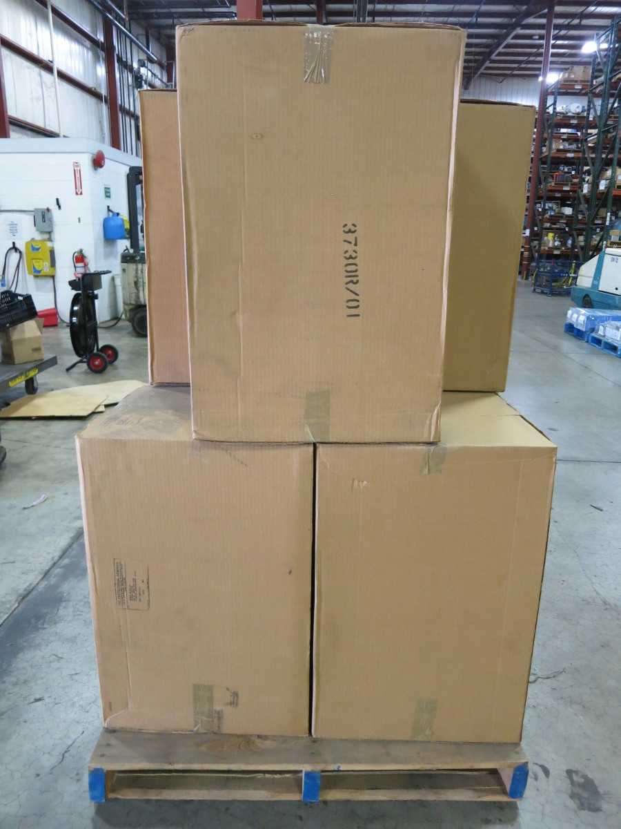 LOT OF 7 JUSTRITE 26014 CEASE-FIRE WASTE RECEPTACLE DRUM GRAY 30 GALLON - SAFETY EQUIPMENT