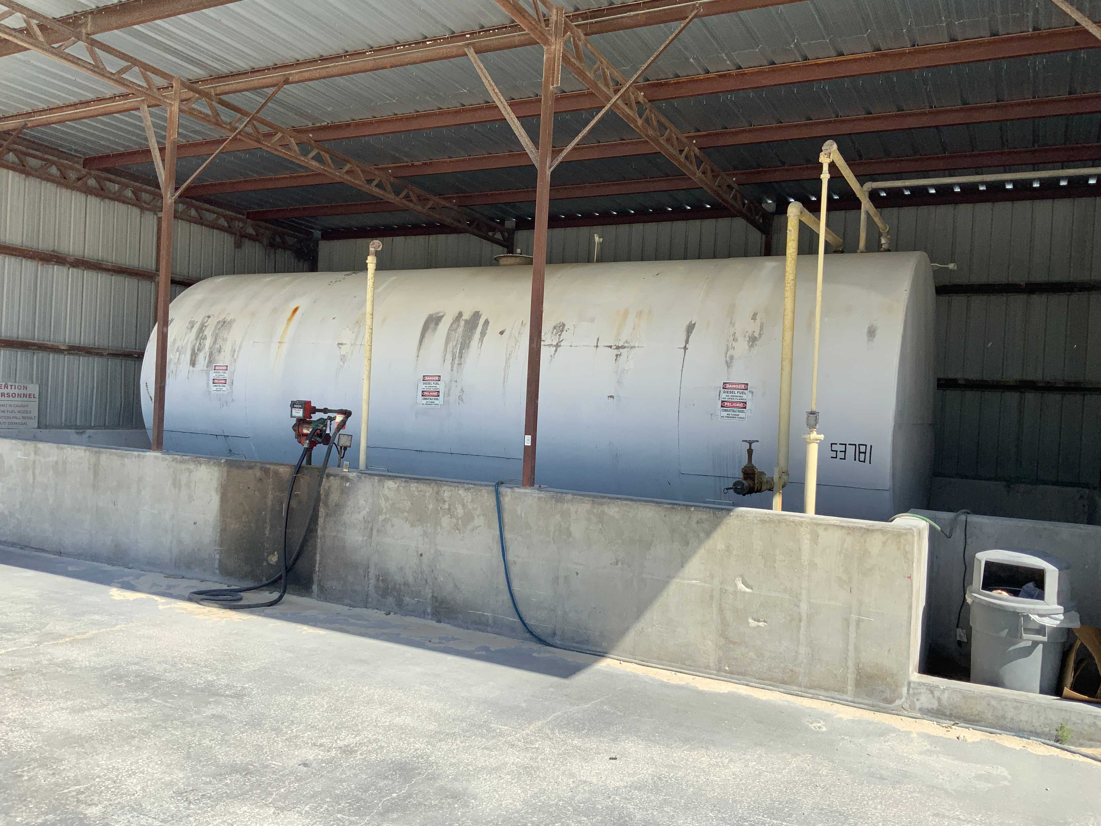 DIESEL FUEL STORAGE TANK & FILLING SYSTEM - PROCESS EQUIPMENT