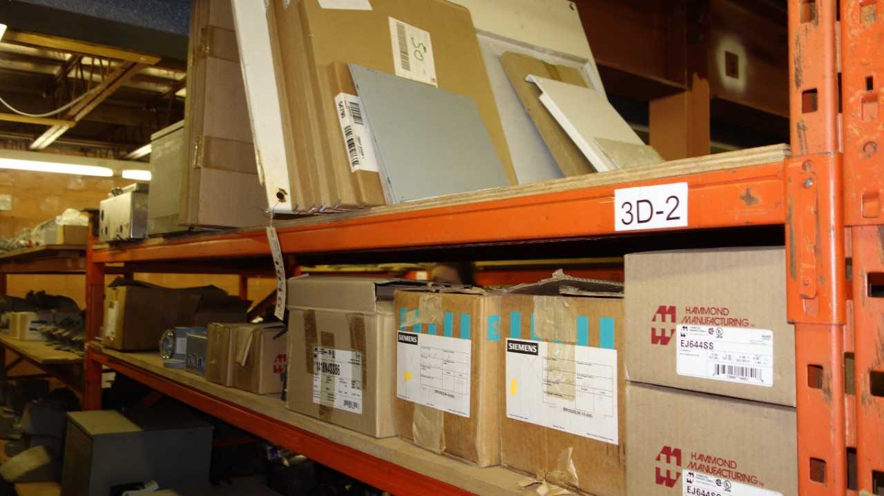 LOT OF ASSORTED ELECTRICAL ENCLOSURES - ELECTRICAL ENCLOSURES