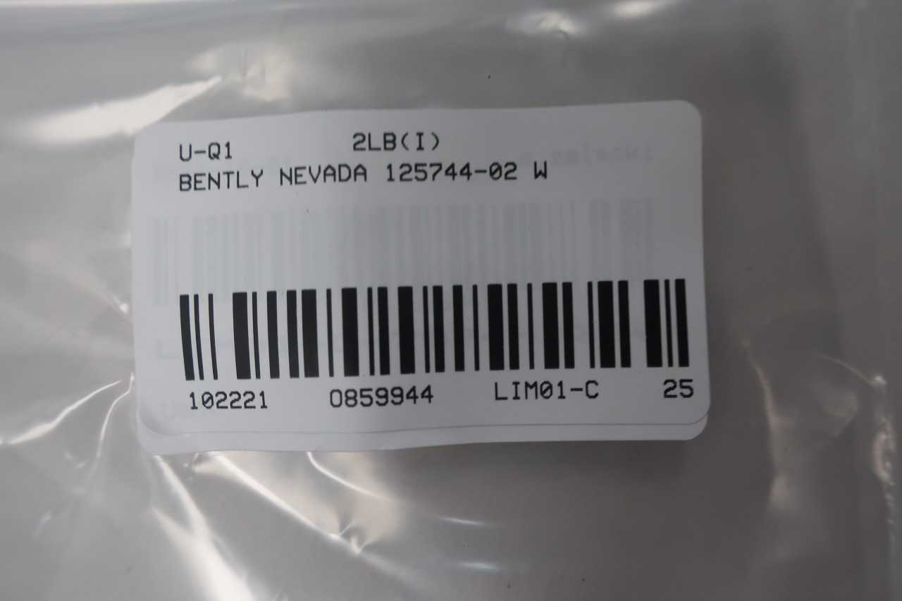 BENTLY NEVADA 125744-02 W 3500/20 RACK INTERFACE MODULE - AUTOMATION & CONTROLS