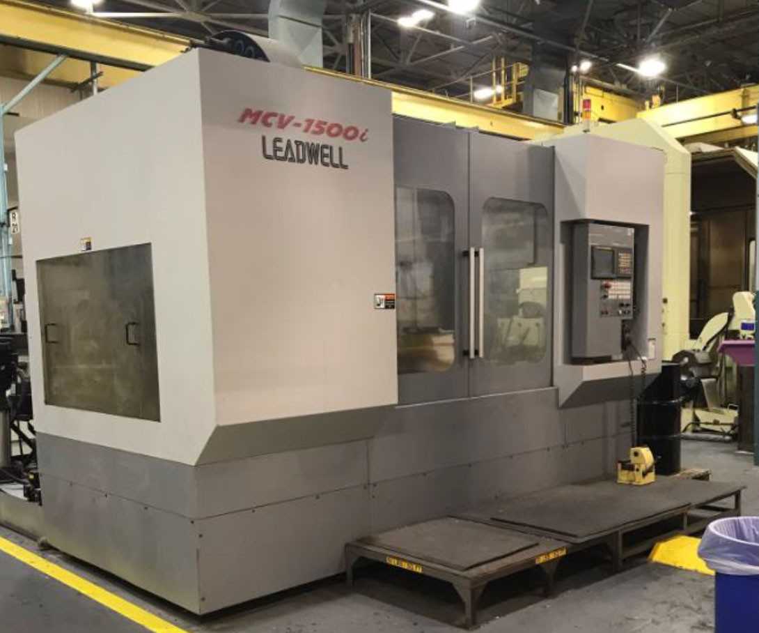 Leadwell MCV-1500i Vertical Milling Center - CNC MACHINING CENTERS