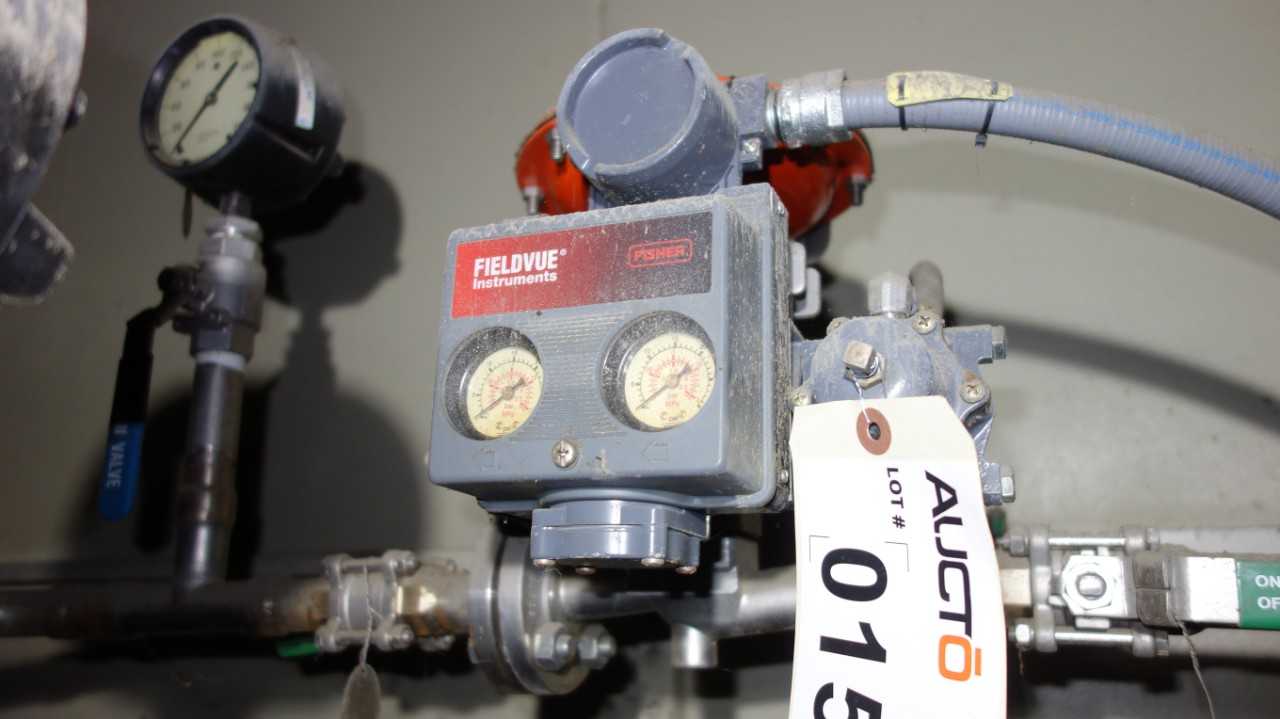 FISHER 32-24500SF 1IN STAINLESS VALVE CF8M W/ DVC5010 - CONTROL VALVE