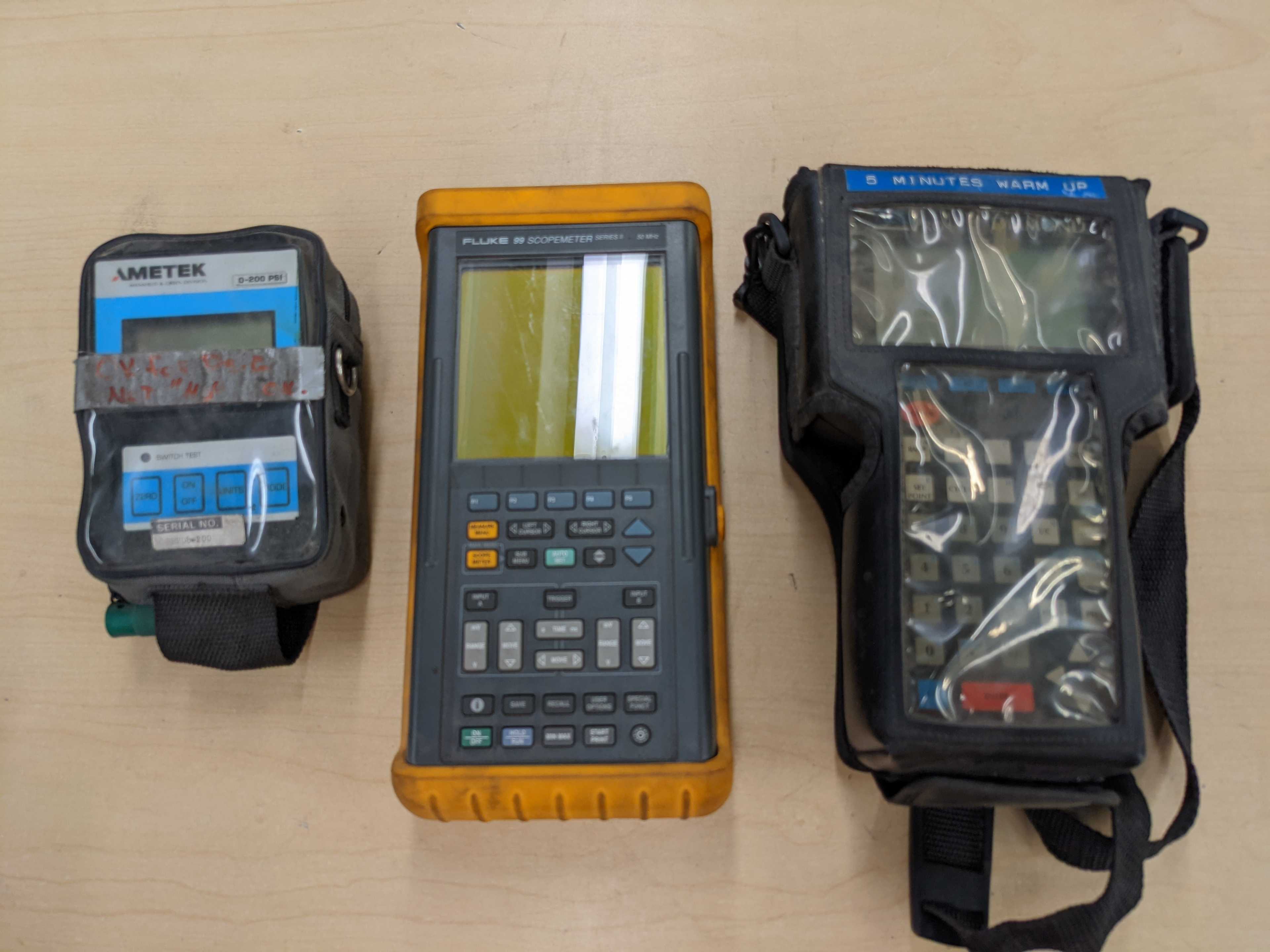 LOT OF THREE TEST EQUIPMENT - LAB & SCIENTIFIC