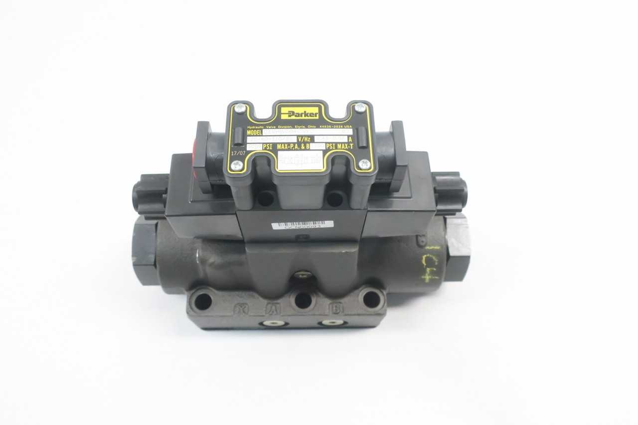 PARKER D61VW001C4NYC 3000PSI 120V-AC HYDRAULIC SOLENOID VALVE - SOLENOID VALVE