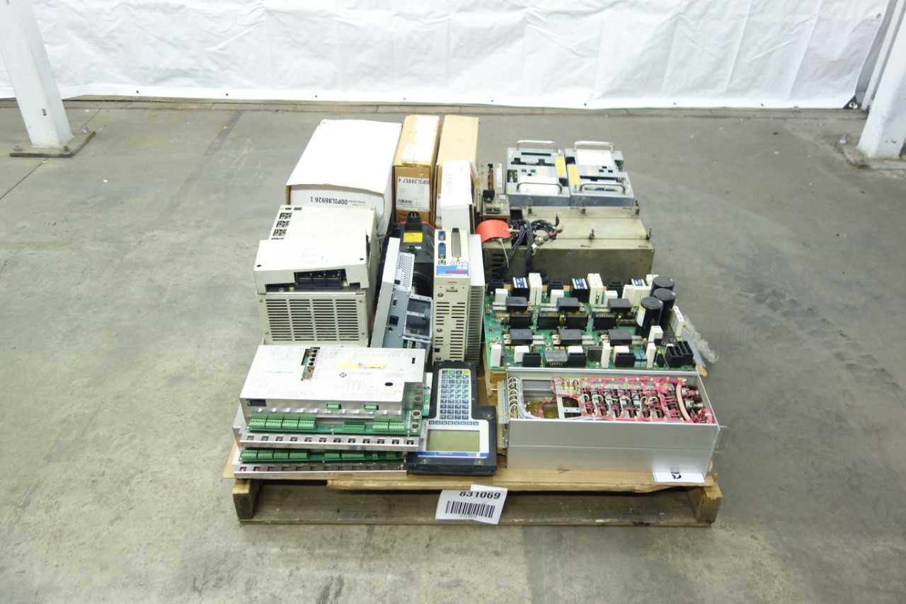 PALLET OF ASSORTED AUTOMATION AND CONTROLS - INDUSTRIAL PARTS