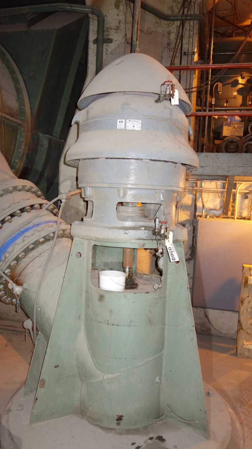 LOT OF 2 ASSORTED POMONA VERTICAL CENTRIFUGAL PUMP MOTOR - CENTRIFUGAL PUMP