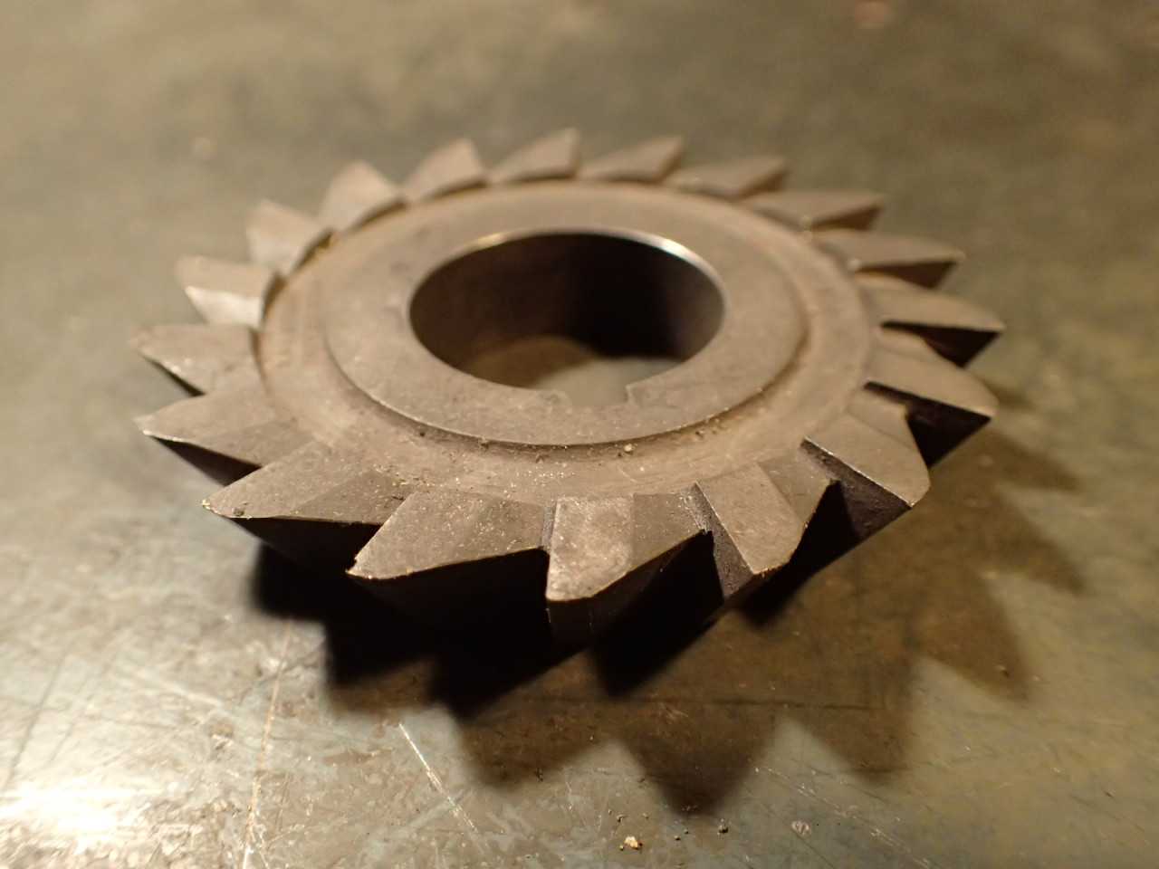 Brown & Sharpe 1/2" 60-Degree Left Single Angle Mill Milling Cutter: 2-3/4" x 1" - MILLING TOOLS