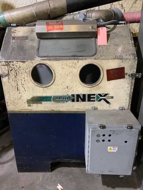 Dust Collector and Blast Cabinet - SHOT PEENING MACHINE