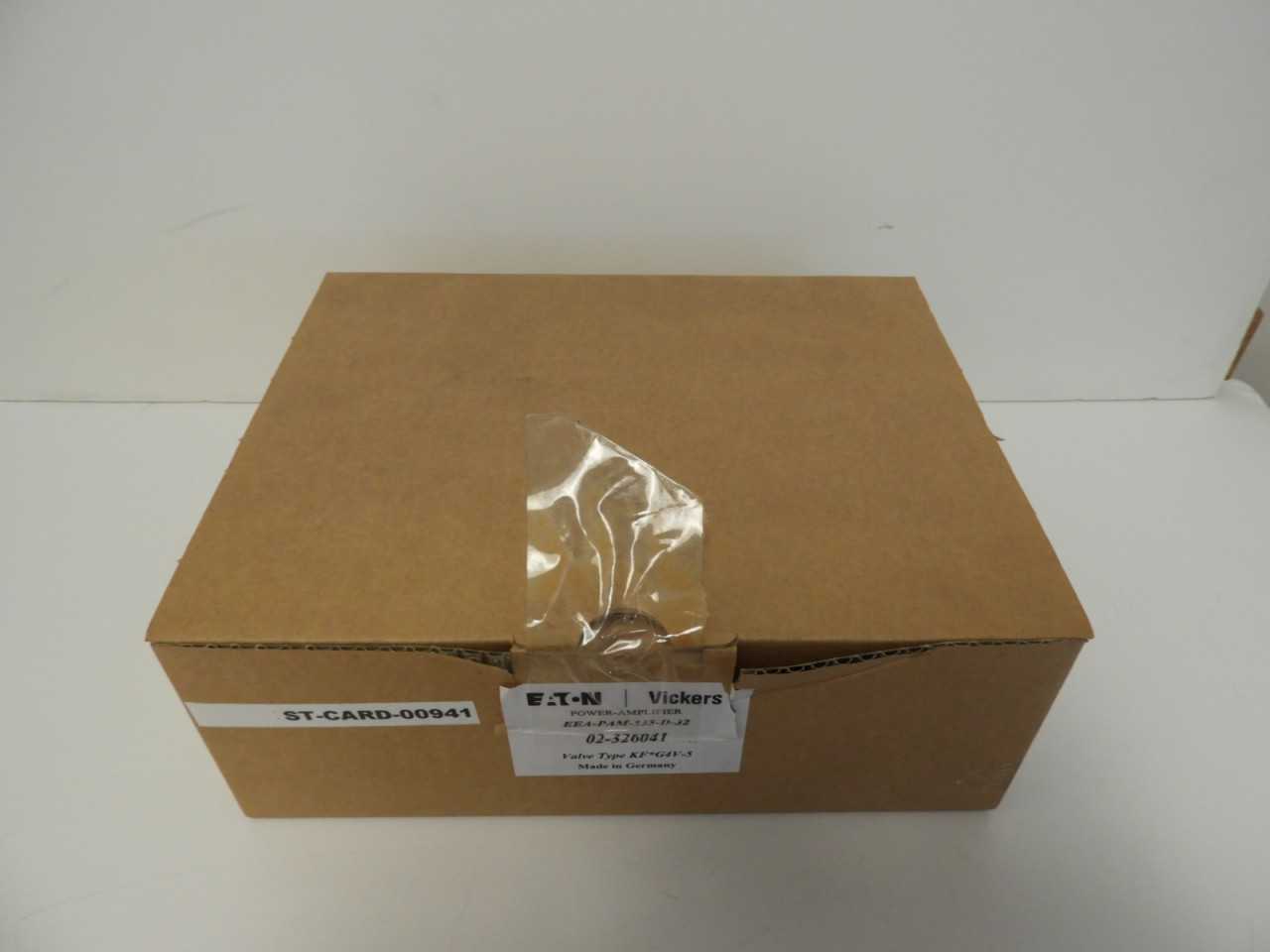 Vickers EEA-PAM-535-D-32 Power Amplifier for valve type KFG4V-5 (New Open Box) - AUTOMATION & CONTROLS