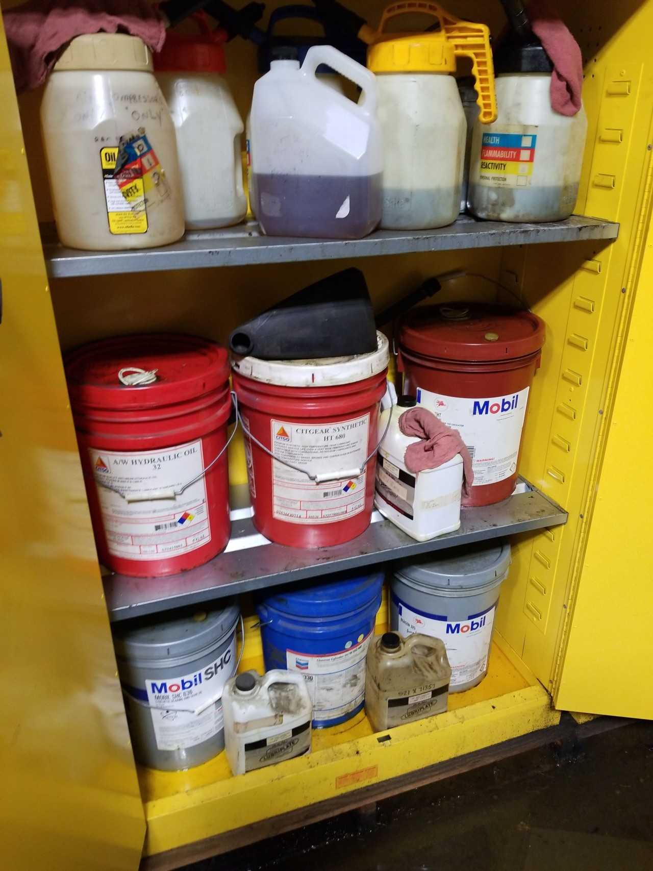 2 LYON FLAMABLE STORAGE CABINETS - MISCELLANEOUS