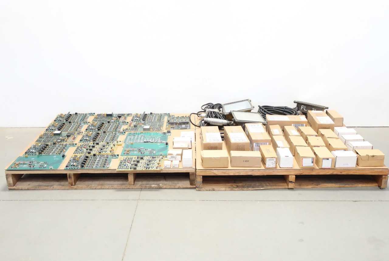 2 PALLETS OF WESTINGHOUSE PCBS, ASSORTED ELECTRICAL - ELECTRICAL COMPONENTS