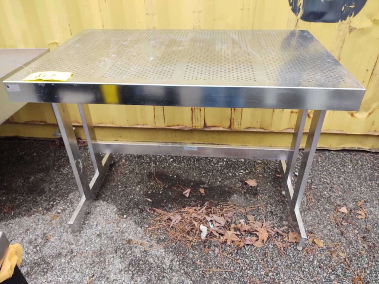 Stainless Steel Table 30L x 48w x 36h - PLANT & FACILITY EQUIPMENT
