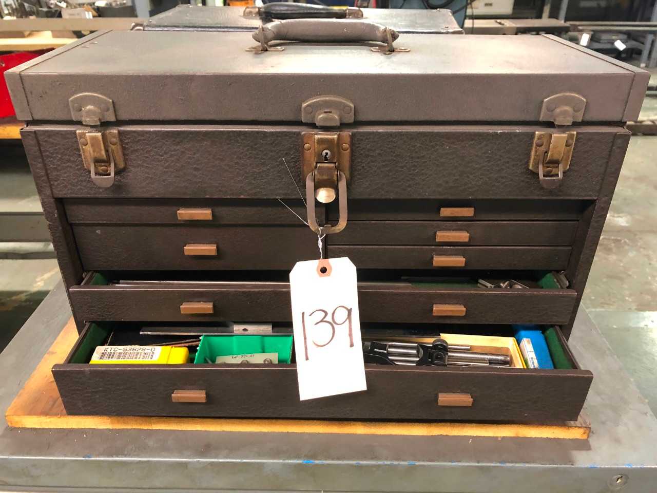 Tool Box with Contents - INDUSTRIAL PARTS