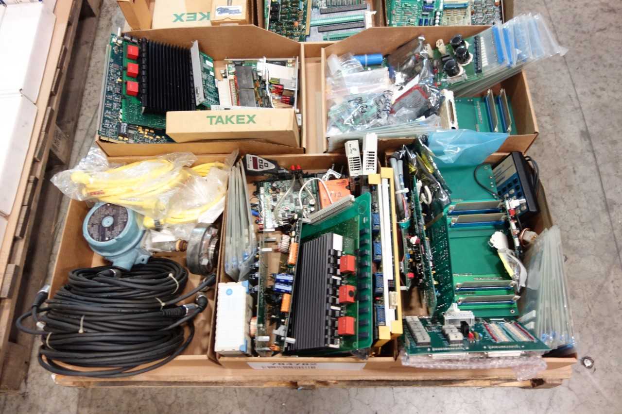 4 PALLETS OF ASSORTED AUTOMATION - INDUSTRIAL PARTS