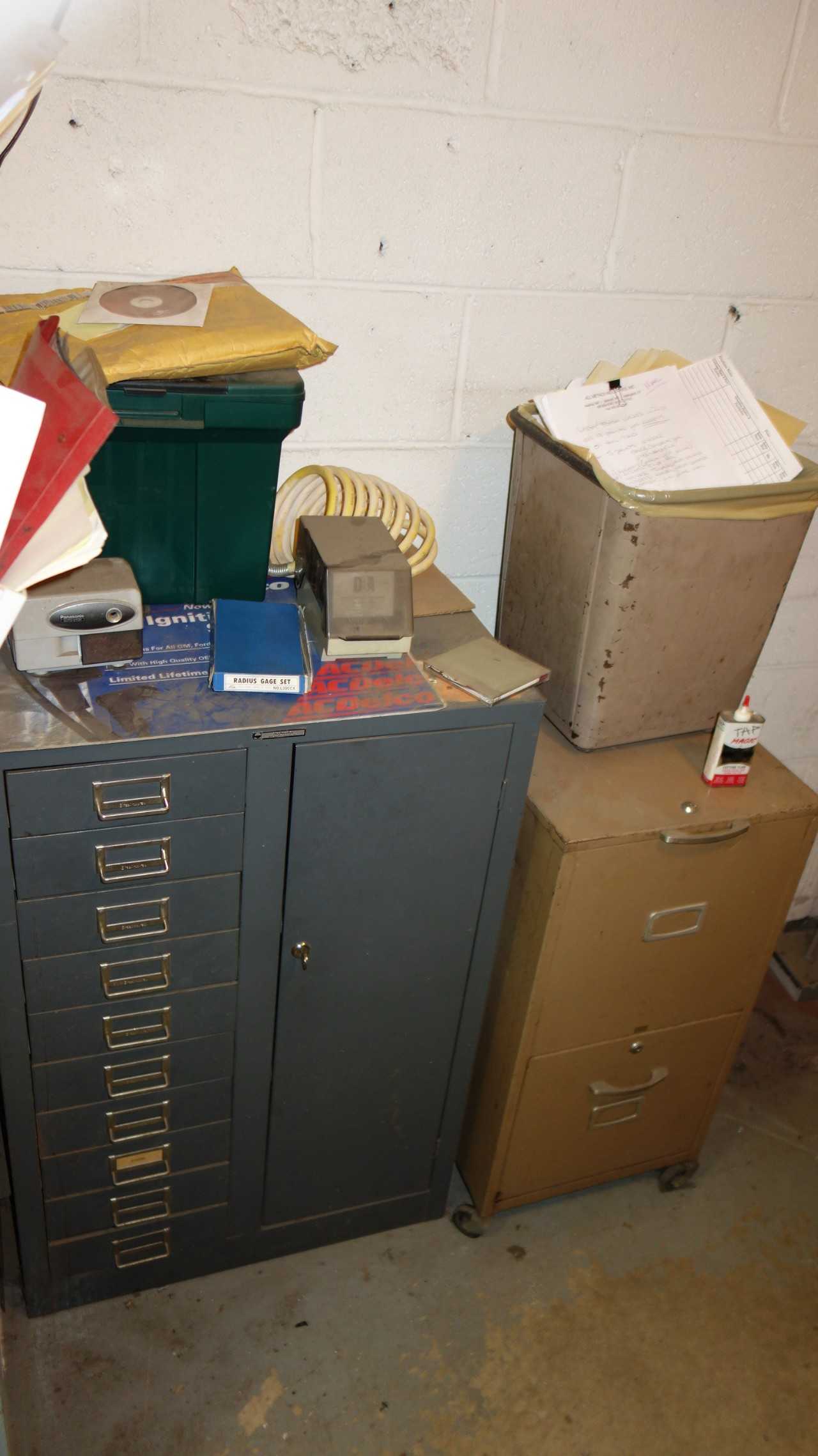 CONTENTS OF ROOM, DESK AND 2 CABINETS (DOES NOT INCLUDED COMPUTERS, PRINTERS) - PLANT & FACILITY