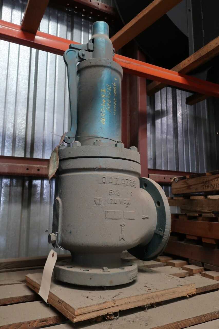 JE LONERGAN D-30-Q 6X8IN RELIEF VALVE - RELIEF VALVE