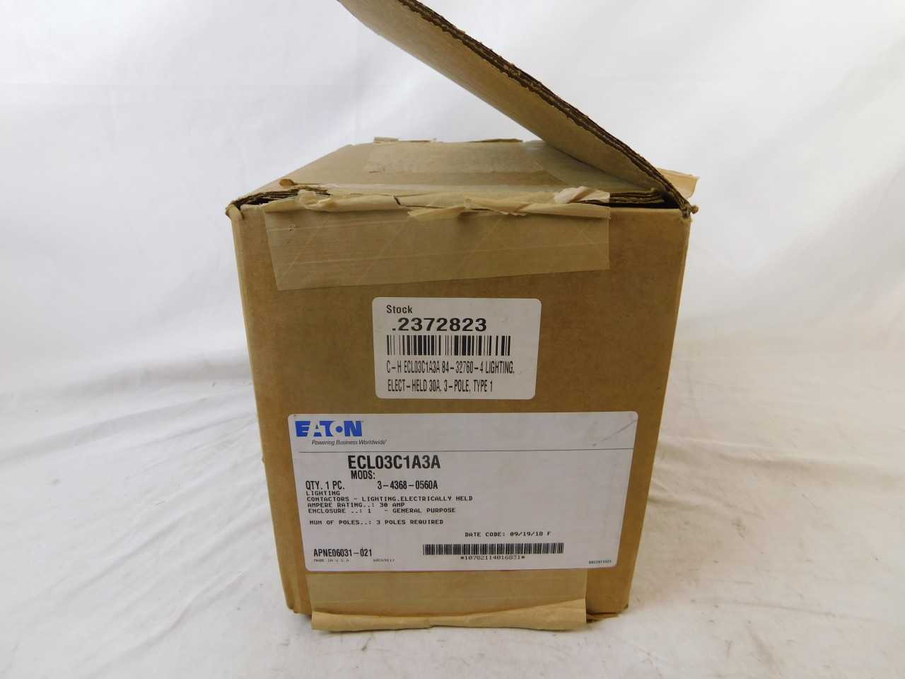 Lot of Quantity 4x ECL03C1A3A Lighting Contactors - LIGHTING
