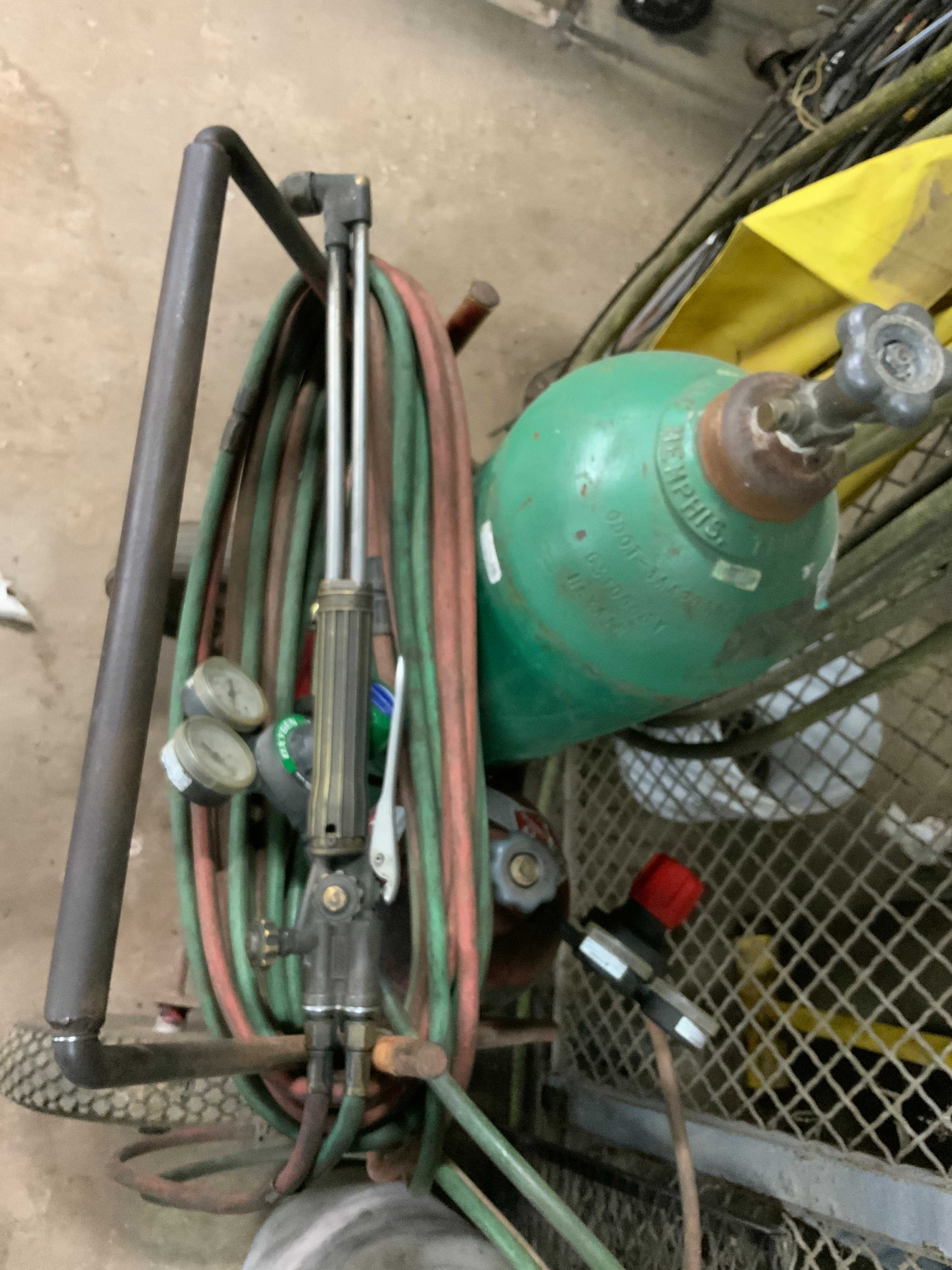 OXY ACETYLENE TORCH CART - OXY ACETYLENE TORCHES