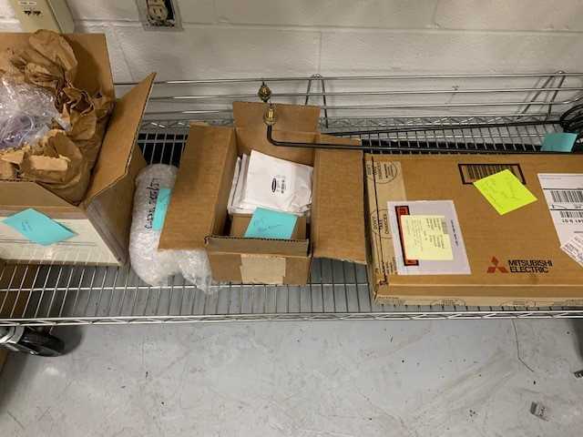 Contents of 3X Shelving - Misc. Electrical and Quality Gauges - MISCELLANEOUS
