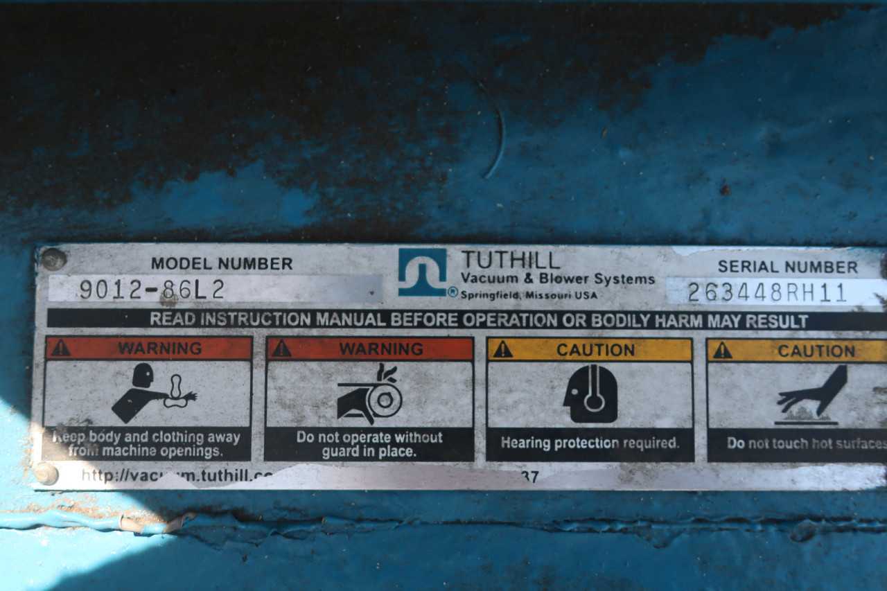 TUTHILL 9012-86L2 BLOWER - BLOWER FAN