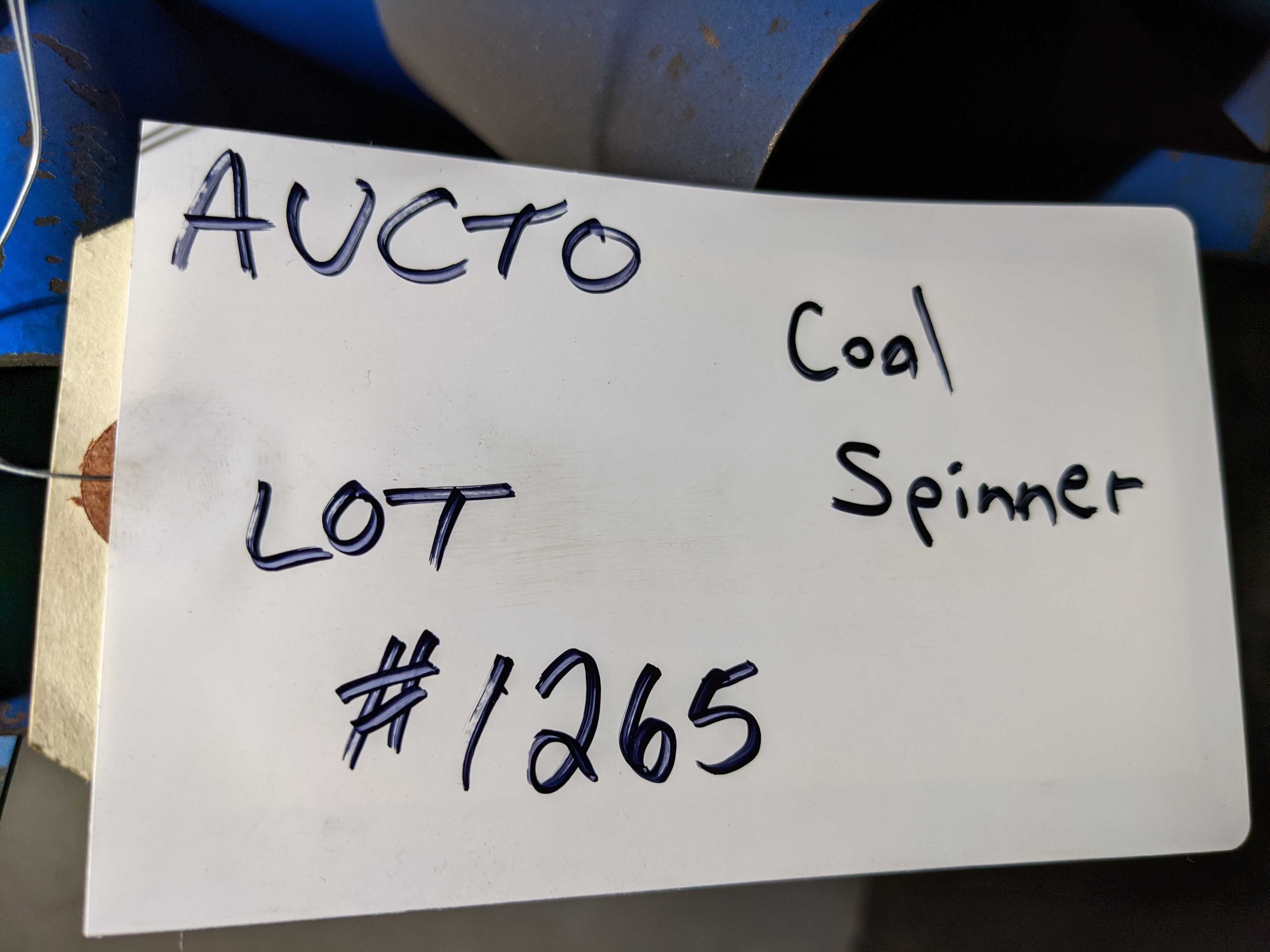COAL SPINNER - POWER GENERATORS