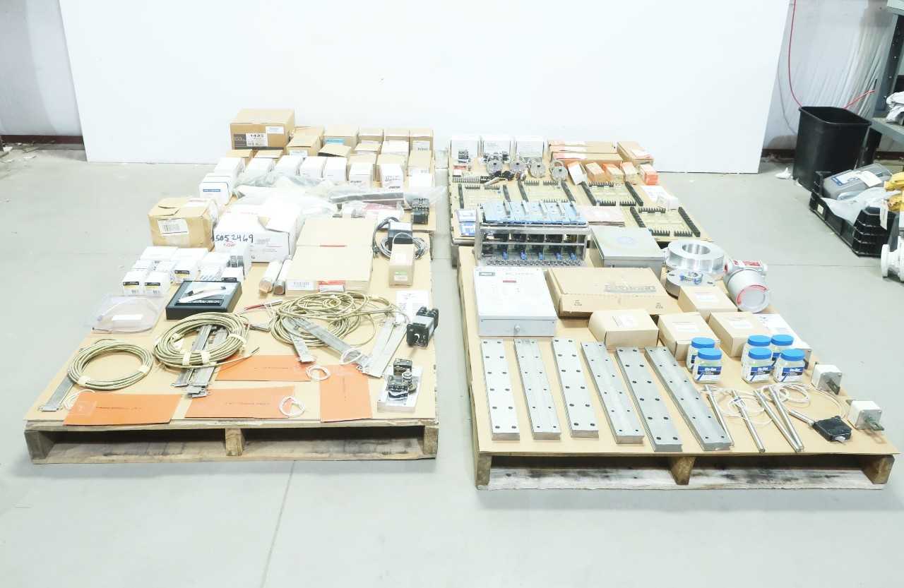 4 PALLETS OF ASSORTED MISCELLANEOUS INDUSTRIAL SURPLUS - CIRCUIT BREAKERS