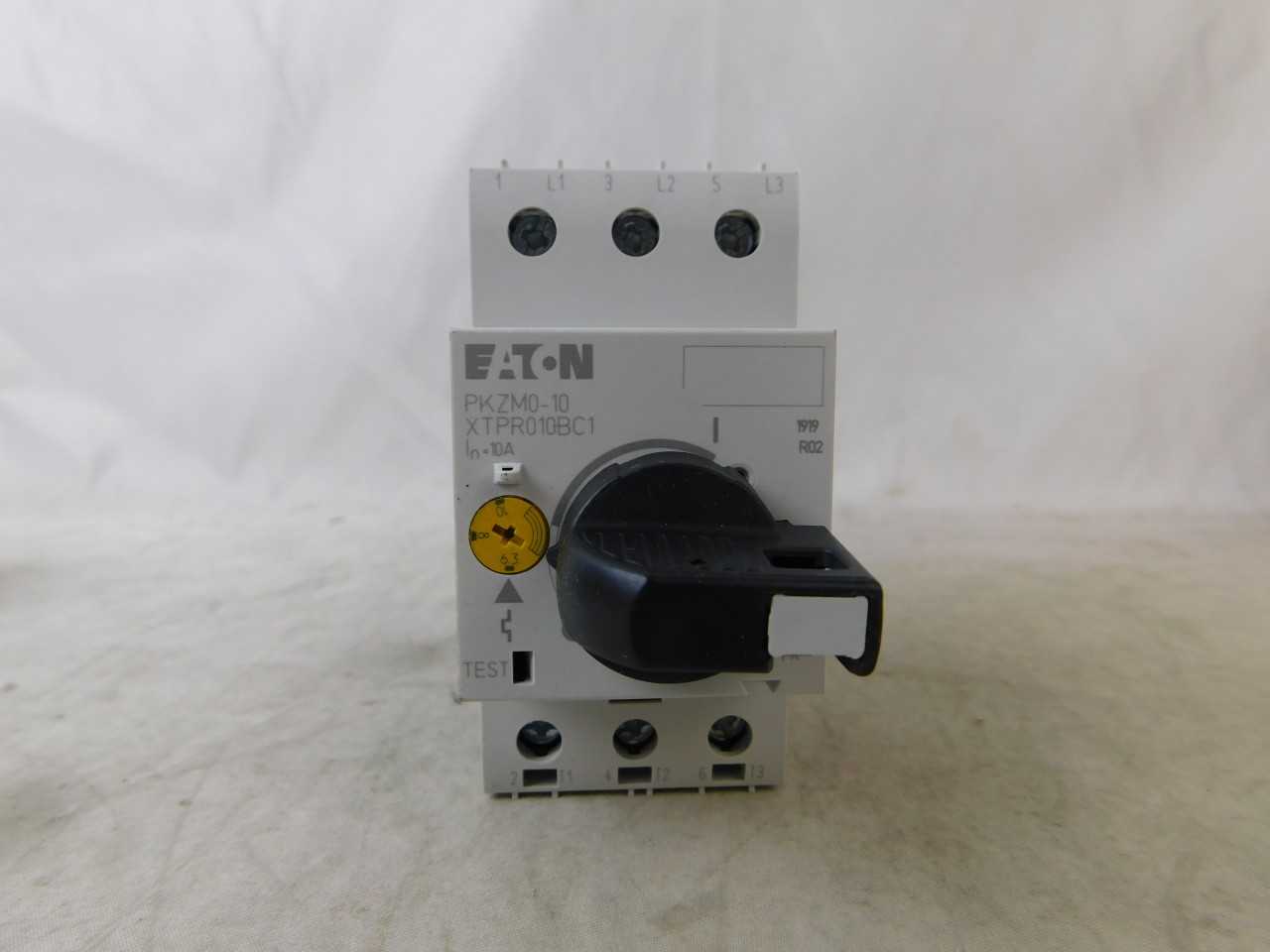 Quantity of 35x XTPR010BC1 MCP/Motor Circuit Protectors - ELECTRIC MOTORS