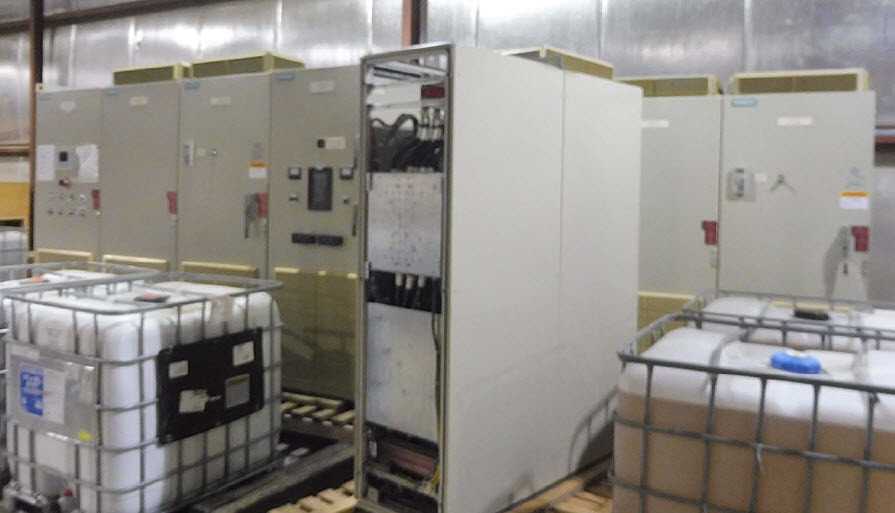 2003 Siemens Sinamics S120CM 500HP Variable Frequency Drive - MOTOR DRIVES