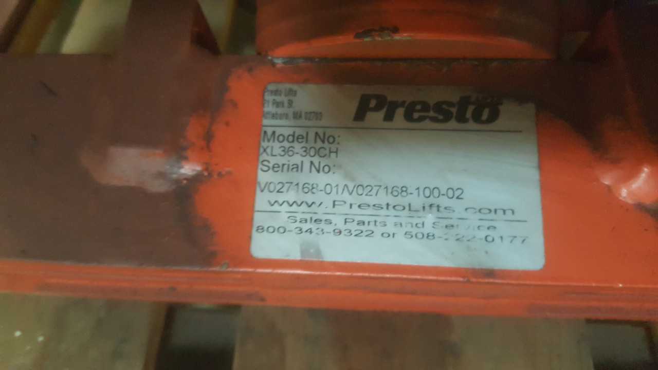 Lee XL36-30 electric scissor lift table, 3000lb capacity - LIFT CART