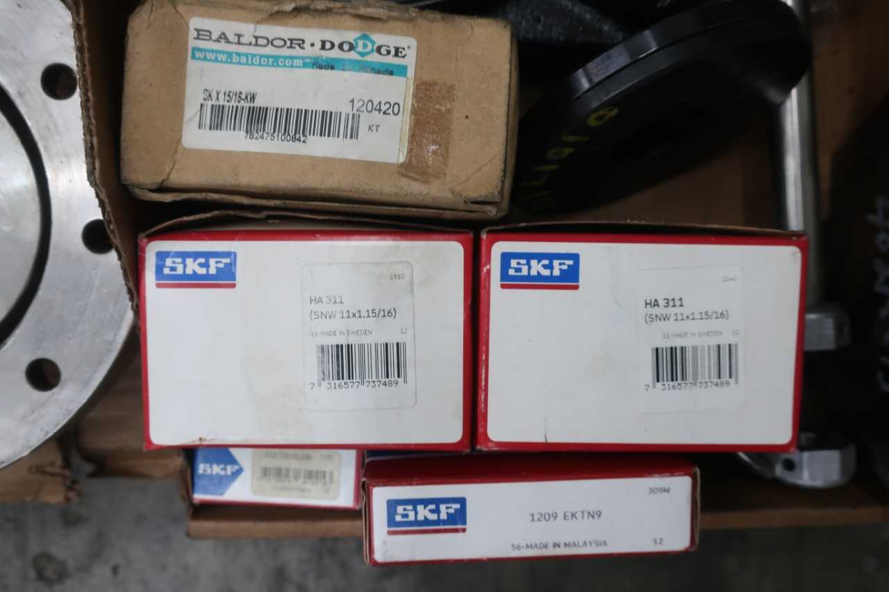 4 PALLETS OF ASSORTED POWER TRANSMISSION REPLACEMENT PARTS - POWER TRANSMISSION