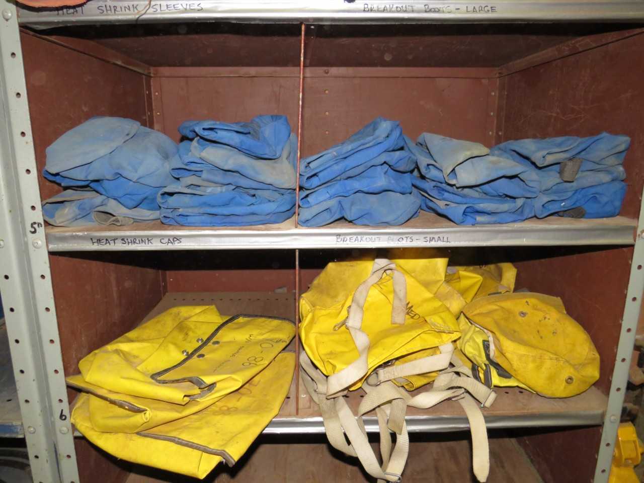 LOT OF ASSORTED POUCHES - SAFETY EQUIPMENT