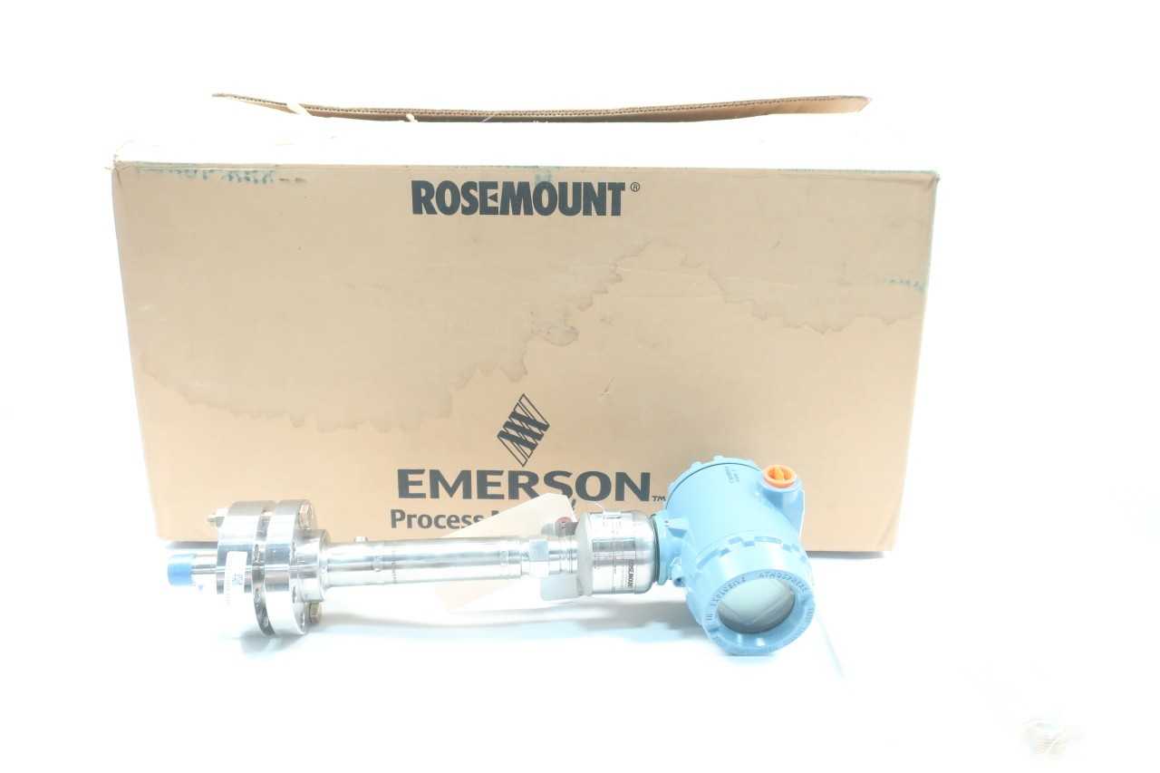 ROSEMOUNT 3051S1TG4A2B11F1AK6M5Q4Q8A1003 GAGE PRESSURE TRANSMITTER 0-2500PSI - INSTRUMENTATION