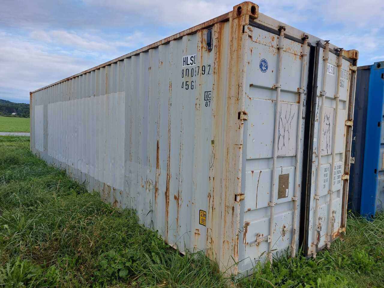 40 ft Container - Empty - INDUSTRIAL PARTS