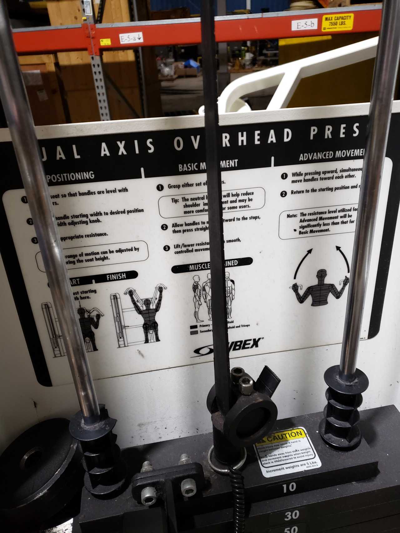 Fitness Equipment - OH Press - PRESSES