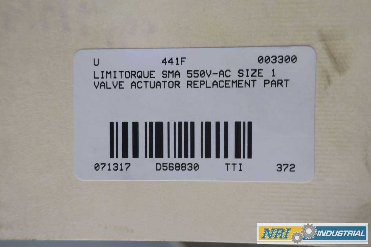 LIMITORQUE SMA 550V-AC ELECTRIC VALVE ACTUATOR - VALVES