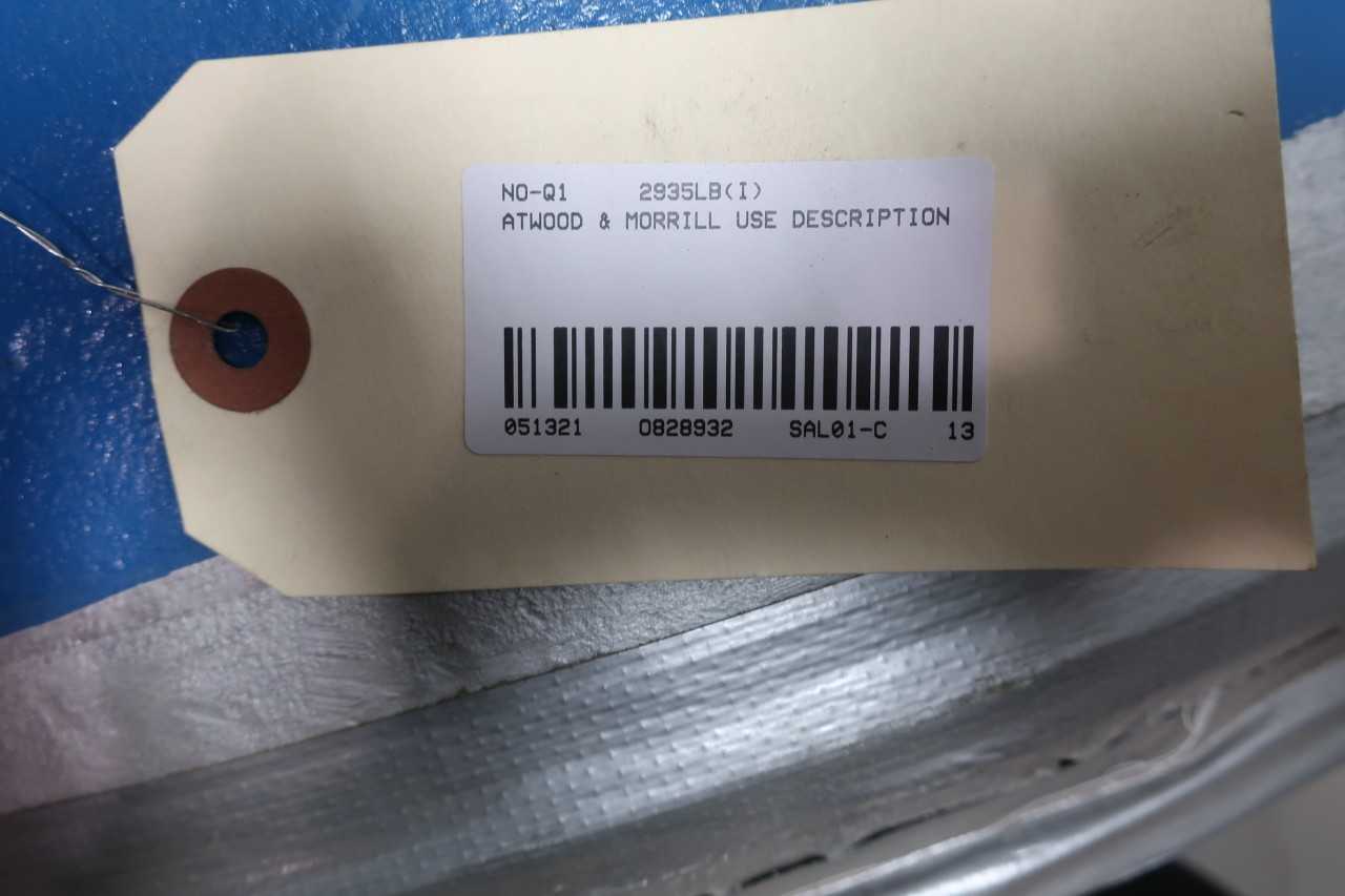ATWOOD & MORRILL SWING GATE 300 STEEL BUTT WELD 24IN CHECK VALVE - CHECK VALVE