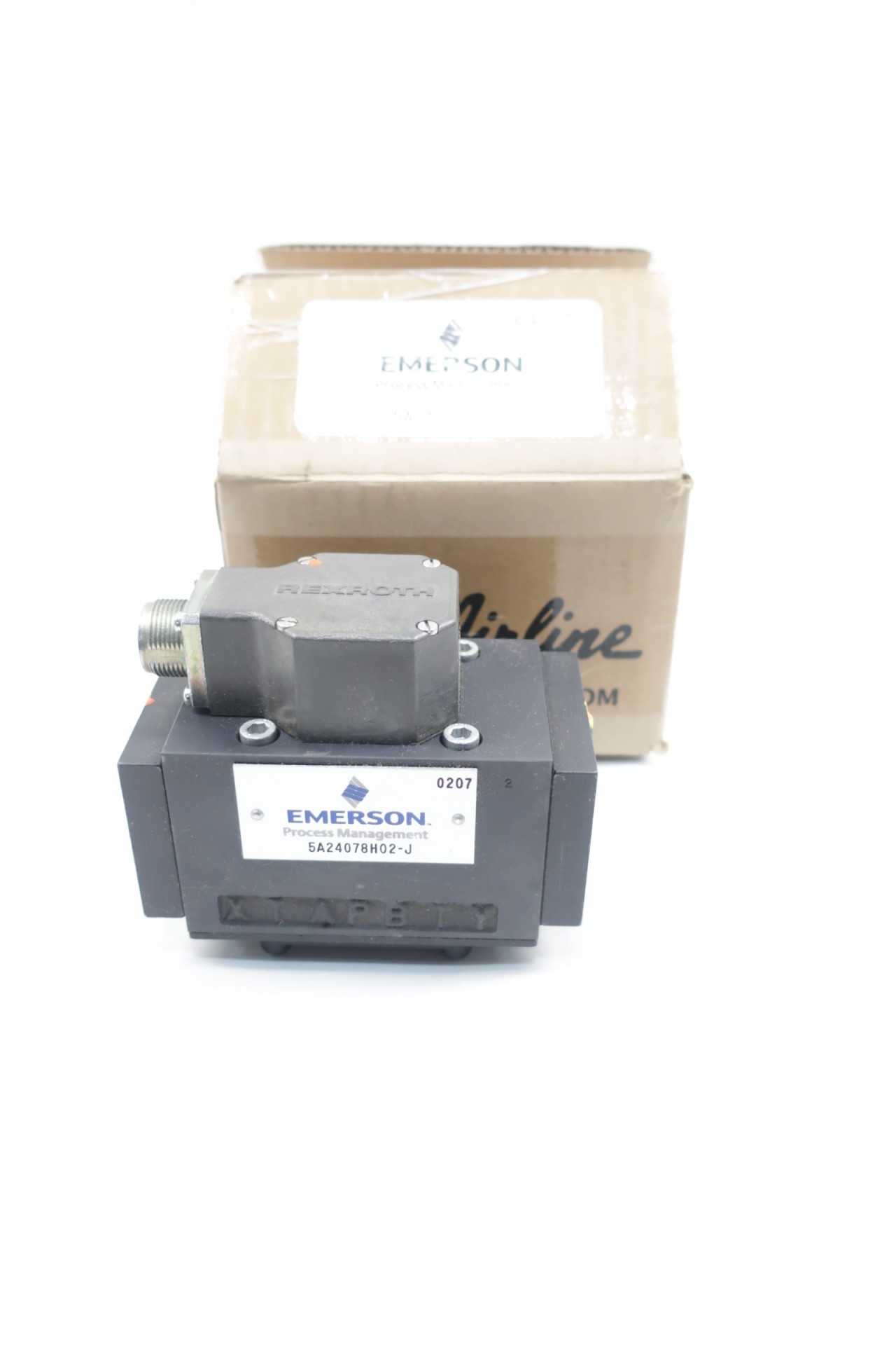REXROTH 5A24078H02-J HYDRAULIC SERVO VALVE - SERVO REXROTH 5A24078H02-J HYDRAULIC SERVO VALVE - SERVO