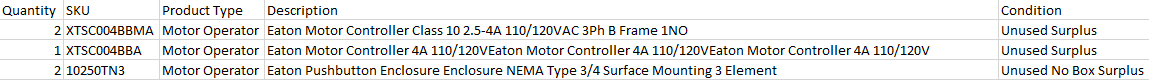 Quantity of 5x Assorted Motor Operators - ELECTRIC MOTORS Quantity of 5x Assorted Motor Operators - ELECTRIC MOTORS