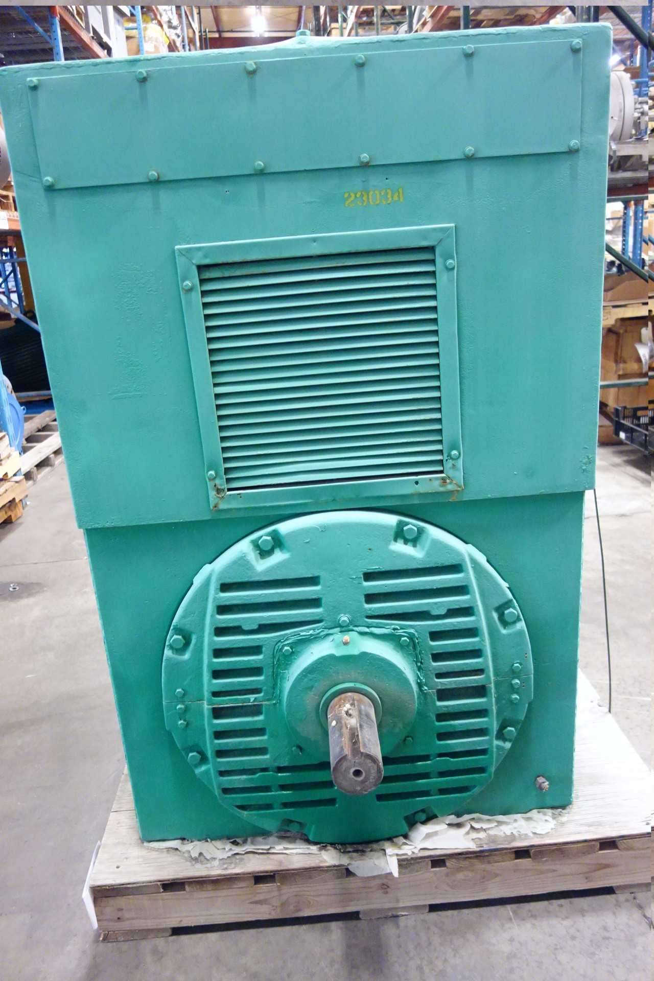 GENERAL ELECTRIC CUSTOM 8000 INDUCTION MOTOR - ELECTRIC MOTORS