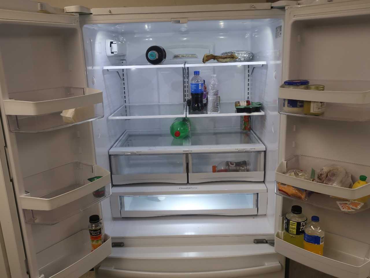French door refrigerator, 28.5cu.ft.
