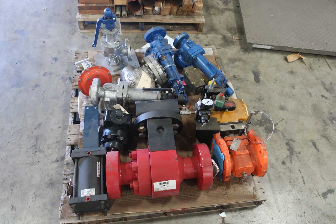 1 PALLET OF ASSORTED VALVES - VALVES