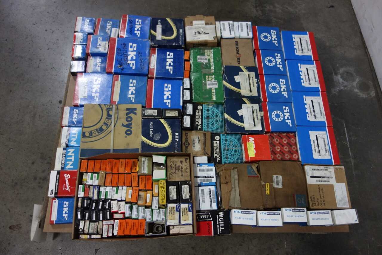 PALLET OF ASSORTED BEARINGS - BEARINGS